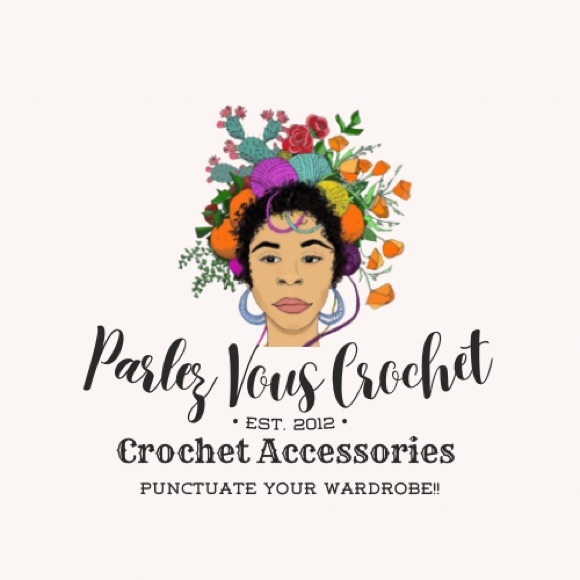 Handmade Colorful Crochet Ruffle Hat - Picture 5 of 5